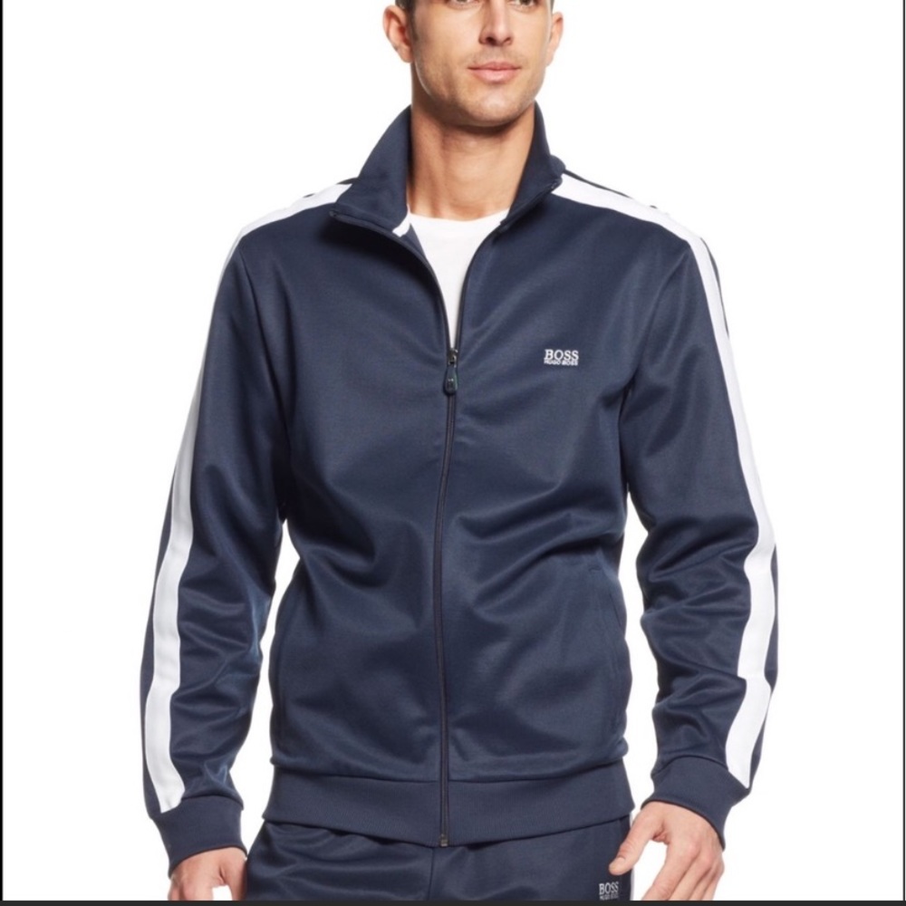 NWOT HUGO BOSS Mens  Zip up Jacket